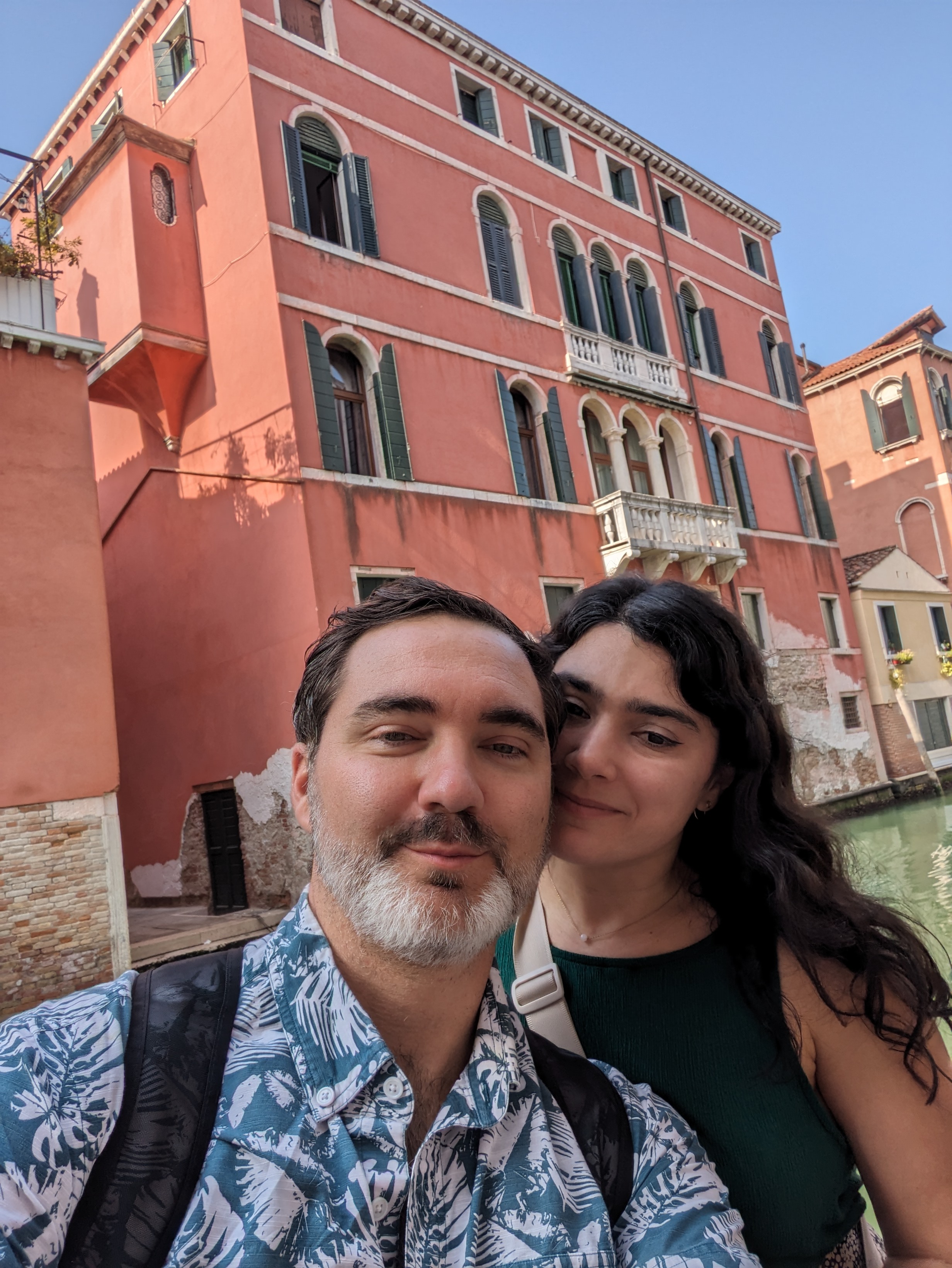 James and Nikoly in Venice